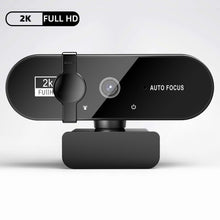 Load image into Gallery viewer, Webcam 4k professional Web Camera 1080p Web Cam Full Hd For PC Usb Camera Streaming 2k Computer Autofocus Webcan With Microphone
