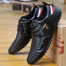 Load image into Gallery viewer, 2021 Breathable Solid Color Slip Men Driving Shoes Spring And Autumn New Style Breathable Men&#39;s Peas Shoes the British Sneakers