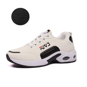 2022 New Men&#39;s Casual Shoes Shock Absorption Cushion Shoes Campus Style Non-Slip Shoes Leather Stitching Men&#39;s Casual Shoes