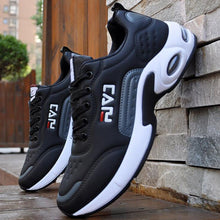 Load image into Gallery viewer, 2022 New Men&#39;s Casual Shoes Shock Absorption Cushion Shoes Campus Style Non-Slip Shoes Leather Stitching Men&#39;s Casual Shoes