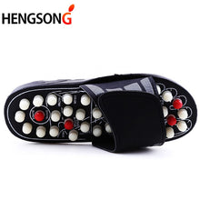 Load image into Gallery viewer, Acupoint Massage Slippers Sandal For Men Feet Chinese Acupressure Therapy Medical Rotating Foot Massager Shoes Unisex