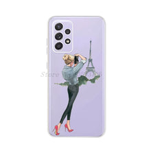 Load image into Gallery viewer, For Samsung Galaxy A52 Case 6.5&quot; Silicon Soft TPU Back Phone Cover For Samsung A 52 Funda GalaxyA52 5G SM-A526B Case Cat Dreamer