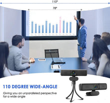 Load image into Gallery viewer, Mini Webcam 2K Full HD 1080P Video Web Camera Autofocus With Microphone Cover USB Web Cam For PC Computer Mac Laptop Webcamera
