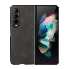 Load image into Gallery viewer, ZFold3 Case Leather Texture Protect Shell For Samsung Galaxy ZFold 3 Case Cover Sumsung Z Fold3 Fold 3 5G 2021 Shockproof Coque