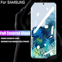 Load image into Gallery viewer, UV Tempered Glass For Samsung Galaxy S22 S21 S20 Ultra FE Screen Protector S10 S8 S9 Note 20 10 9 8 Plus S10E 5G S 21 22 5G Film