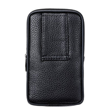 Load image into Gallery viewer, Universal Double Mobile Phone Bag for iPhone for Samsung for Huawei For Xiaomi Redmi For Meizu Case Waist Bag Belt Leather Pouch