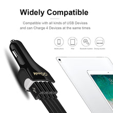 Load image into Gallery viewer, QGEEM 4USB QC 3.0 Car Charger Quick Charge 3.0 Phone Charging Car Fast Charger 4Ports USB Car Portable Charger for iPhone Xiaom