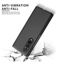 Load image into Gallery viewer, ZFold3 Case Leather Texture Protect Shell For Samsung Galaxy ZFold 3 Case Cover Sumsung Z Fold3 Fold 3 5G 2021 Shockproof Coque