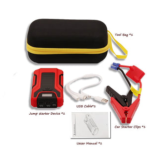 GKFLY 1200A High Capacity 16000mAh 12V Jump Starter Portable Starting Device Power Bank Car Charger For Car Battery Booster