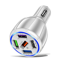 Load image into Gallery viewer, AIXXCO 3 Ports USB Car Charger Quick Charge 3.0 Fast Car Cigarette Lighter For Samsung Huawei Xiaomi iphone Car Charger QC 3.0