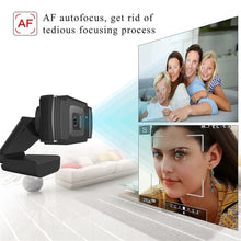 Load image into Gallery viewer, Webcam 720P Full HD Web Camera USB Plug Web Cam For YouTube Skype Mini Camera PC Computer Mac Laptop Desktop With Microphone