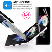 Load image into Gallery viewer, 3 To 1 Camera Back Front Hydrogel Film For Samsung Galaxy Z Fold3 Fold2 ZFold 2 Flip 3 ZFlip Flip3 5G Screen Protector Not Glass