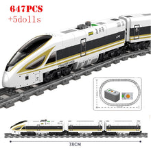 Load image into Gallery viewer, KAZI Electric building block Technical Train series railway track laying machine engineering educational assembling toy