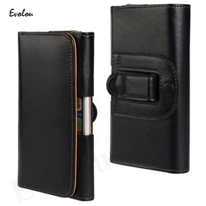 Leather phone Bag For Samsung Galaxy S20 Ultra S10 Lite S3 S4 S5 S6 S7 Edge S8 S9 Plus Pouch Waist Case Belt Clip Flip Cover