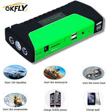 Load image into Gallery viewer, GKFLY Emergency Starting Device Petrol Diesel 12V Car Jump Starter Portable 600A Car Charger For Car Battery Booster Buster LED