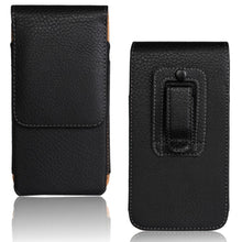 Load image into Gallery viewer, Universal 6.5 inch Pouch Phone Case for Samsung Galaxy Note 20 A73 A33 A53 Belt Clip Holster Leather Cover for Samsung S22 Ultra