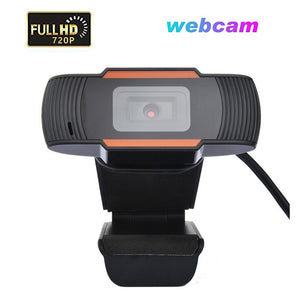 CMOS Universal Gift Full HD Webcam PC No Drive Plug And Play USB 2.0 Camera Rotatable Clip On Computer Accesories For Laptop