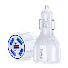 Load image into Gallery viewer, USLION 5 Port Fast Charging Car USB Charger For Xiaomi redmi note 10 pro Quick Charge 3.0 15A Charger Mobile Phone Charge in Car