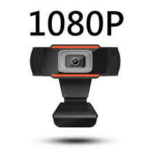 Load image into Gallery viewer, Webcam 1080P Full HD USB Web Camera With Microphone USB Plug And Play Video Call Web Cam For PC Computer Desktop Gamer Webcast