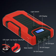 Load image into Gallery viewer, GKFLY 1200A High Capacity 16000mAh 12V Jump Starter Portable Starting Device Power Bank Car Charger For Car Battery Booster