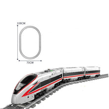 Load image into Gallery viewer, Flexible Railway Tracks Car Toys Electric LED Train High-speed Rail DIY Model Building Blocks Bricks figure Gift Toys for Kids