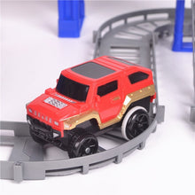 Load image into Gallery viewer, Magical 5.5cm Railway Road Track Car Toys DIY Electric Racing Car Train Model Educational Assembly Rail Tracks Toy For Kid Gift