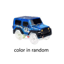 Load image into Gallery viewer, Magical 5.5cm Railway Road Track Car Toys DIY Electric Racing Car Train Model Educational Assembly Rail Tracks Toy For Kid Gift