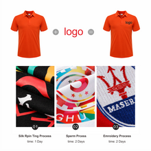 Load image into Gallery viewer, 2022 Summer Cheap Casual Short-sleeved Polo Suit Personal Company Group LOGO Custom POLO Shirt Cotton Men and Women Custom