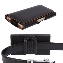 Load image into Gallery viewer, Universal 6.5 inch Pouch Phone Case for Samsung Galaxy Note 20 A73 A33 A53 Belt Clip Holster Leather Cover for Samsung S22 Ultra
