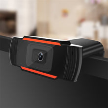 Load image into Gallery viewer, Webcam 720P Full HD Web Camera USB Plug Web Cam For YouTube Skype Mini Camera PC Computer Mac Laptop Desktop With Microphone