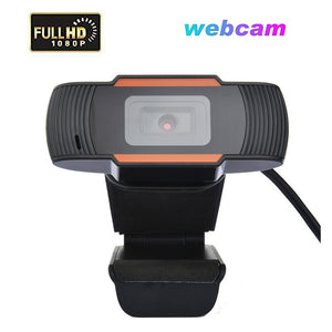 CMOS Universal Gift Full HD Webcam PC No Drive Plug And Play USB 2.0 Camera Rotatable Clip On Computer Accesories For Laptop
