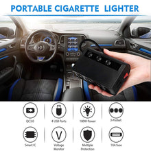 Load image into Gallery viewer, Extractme 180W Cigarette Lighter Splitter Quick Charge 3.0 Car Charger Adapter 12V/24V 4 Port USB Charging Socket For Phone IPad