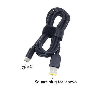 USB Type C PD Charging Cable Cord For Lenovo ThinkPad Laptop Charger 65W 20V Type C To Thinkpad DC Power Jack Adapter Cord 1.5m