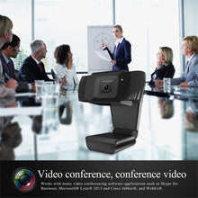 Load image into Gallery viewer, Webcam 720P Full HD Web Camera USB Plug Web Cam For YouTube Skype Mini Camera PC Computer Mac Laptop Desktop With Microphone