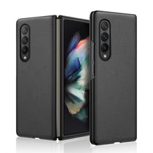 Load image into Gallery viewer, ZFold3 Case Leather Texture Protect Shell For Samsung Galaxy ZFold 3 Case Cover Sumsung Z Fold3 Fold 3 5G 2021 Shockproof Coque