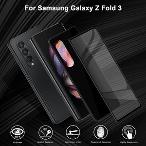 Front+back 3D Curved For Samsung Galaxy Z Fold 3 5G 9H Full Screen Cover Protector Film For Samsung Galaxy Z Fold 3 5G