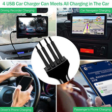 Load image into Gallery viewer, LOVECOM 30W 4 Ports Car Charger Quick Charge 3.0 Dual USB Adapter Fast Charging For iPhone Samsung Xiaomi Phone Car-Charger
