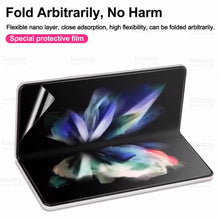 Load image into Gallery viewer, 3 To 1 Camera Back Front Hydrogel Film For Samsung Galaxy Z Fold3 Fold2 ZFold 2 Flip 3 ZFlip Flip3 5G Screen Protector Not Glass