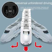 Load image into Gallery viewer, Simulation Harmony Railcar Kids Electric Train High-speed Railway Toys 1:8 Rail Track Car Model Sound Light Train Children&#39;s Toy