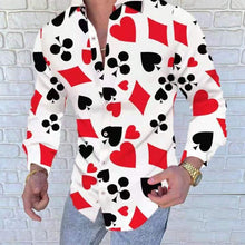 Load image into Gallery viewer, 2022 Men&#39;s Hot Sale European American Business Clothing Casual Fashion Printed Shirt Single-Breasted Cardigan Long Sleeve Shirt