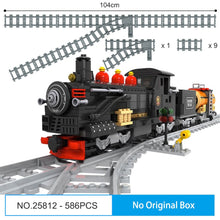 Load image into Gallery viewer, Technical Express Train Modern High Speed Carriage Electric Powered City Track Dolls Educational Building Blocks Toys for Kids