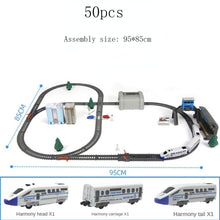 Load image into Gallery viewer, Electric Train High Speed Train Model Railway Track Harmony Rail Toy Car  Assemble DIY Set Children Christmas Gift Toy for Boy