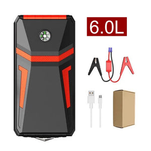 Car Battery Jump Starter 30000mAh Portable Power Bank Battery Booster With LED Flashlight Emergency Starter For Gasoline Diesel