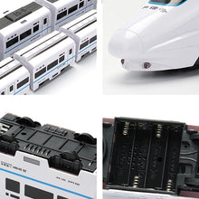 Load image into Gallery viewer, Kids Electric Train Railway Toys For Kids Train Diecast Simulation Train Sound Light Music Educational Locomotive Christmas Gift