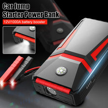 Load image into Gallery viewer, Car Battery Jump Starter 30000mAh Portable Power Bank Battery Booster With LED Flashlight Emergency Starter For Gasoline Diesel