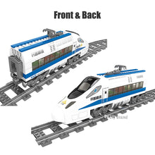 Load image into Gallery viewer, Technical Modern City High-speed Express Train Model Set Tracks Motor Power Electric Railway Building Blocks Toys for Kid Gifts