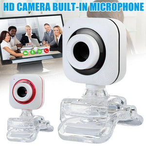 Rotatable Web Camera HD Webcams USB PC Computer Camera Built-in Night LED Lights For Laptop Live Broadcast Video Calling Work