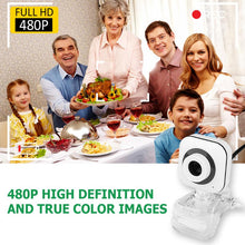Load image into Gallery viewer, Rotatable Web Camera HD Webcams USB PC Computer Camera Built-in Night LED Lights For Laptop Live Broadcast Video Calling Work