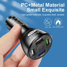 Load image into Gallery viewer, AIXXCO 3 Ports USB Car Charger Quick Charge 3.0 Fast Car Cigarette Lighter For Samsung Huawei Xiaomi iphone Car Charger QC 3.0