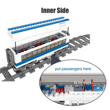 Load image into Gallery viewer, Technical Modern City High-speed Express Train Model Set Tracks Motor Power Electric Railway Building Blocks Toys for Kid Gifts